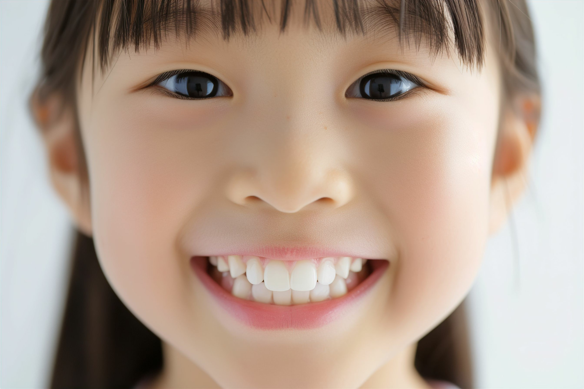 インビザライン・ファーストで矯正治療をした笑顔の子ども